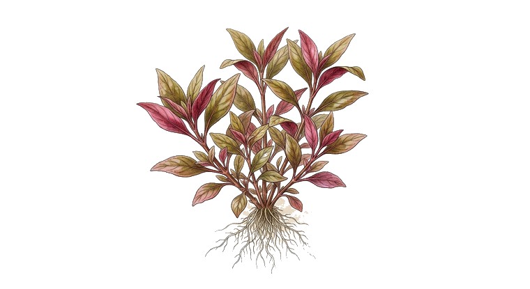 Alternanthera reineckii 'Mini' (Alternanthera reineckii 'Mini') illustration