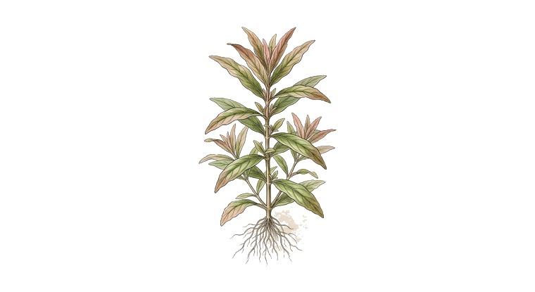 Ammannia gracilis (Ammannia gracilis) illustration