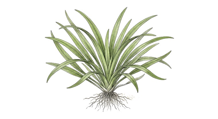 Blyxa japonica (Blyxa japonica) illustration