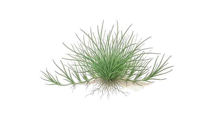 Dwarf Hairgrass Mini (Eleocharis sp. 'Mini') illustration
