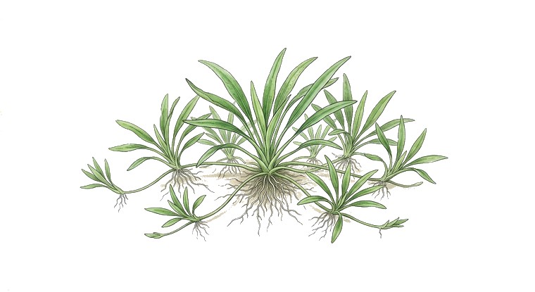 Chain Sword (Belem) (Helanthium tenellum 'Belem') illustration