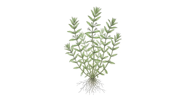 Gratiola viscidula (Gratiola viscidula) illustration