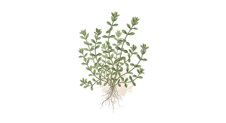 Pearlweed (Hemianthus glomeratus) (Hemianthus glomeratus) illustration