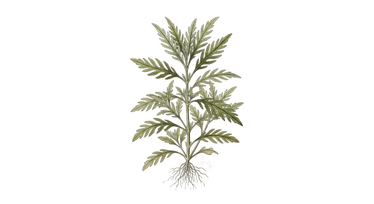 Hygrophila pinnatifida (Hygrophila pinnatifida) illustration