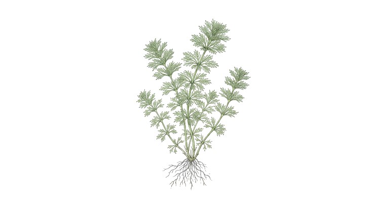 Dwarf Ambulia (Limnophila sessiliflora) illustration