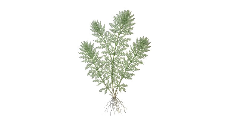 Myriophyllum mattogrossense (Myriophyllum mattogrossense) illustration