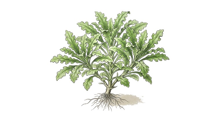 Downoi (Pogostemon helferi) illustration