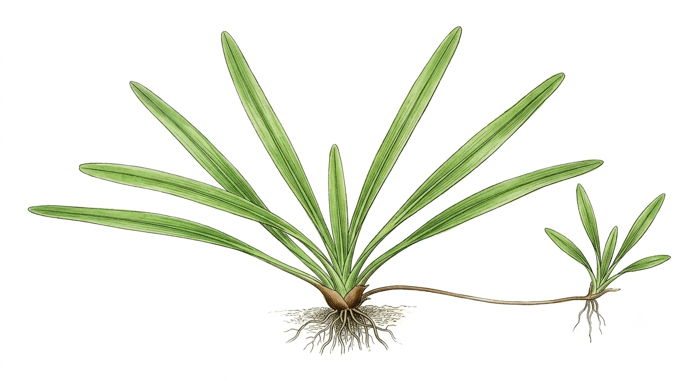 Dwarf Sagittaria (Sagittaria subulata) illustration