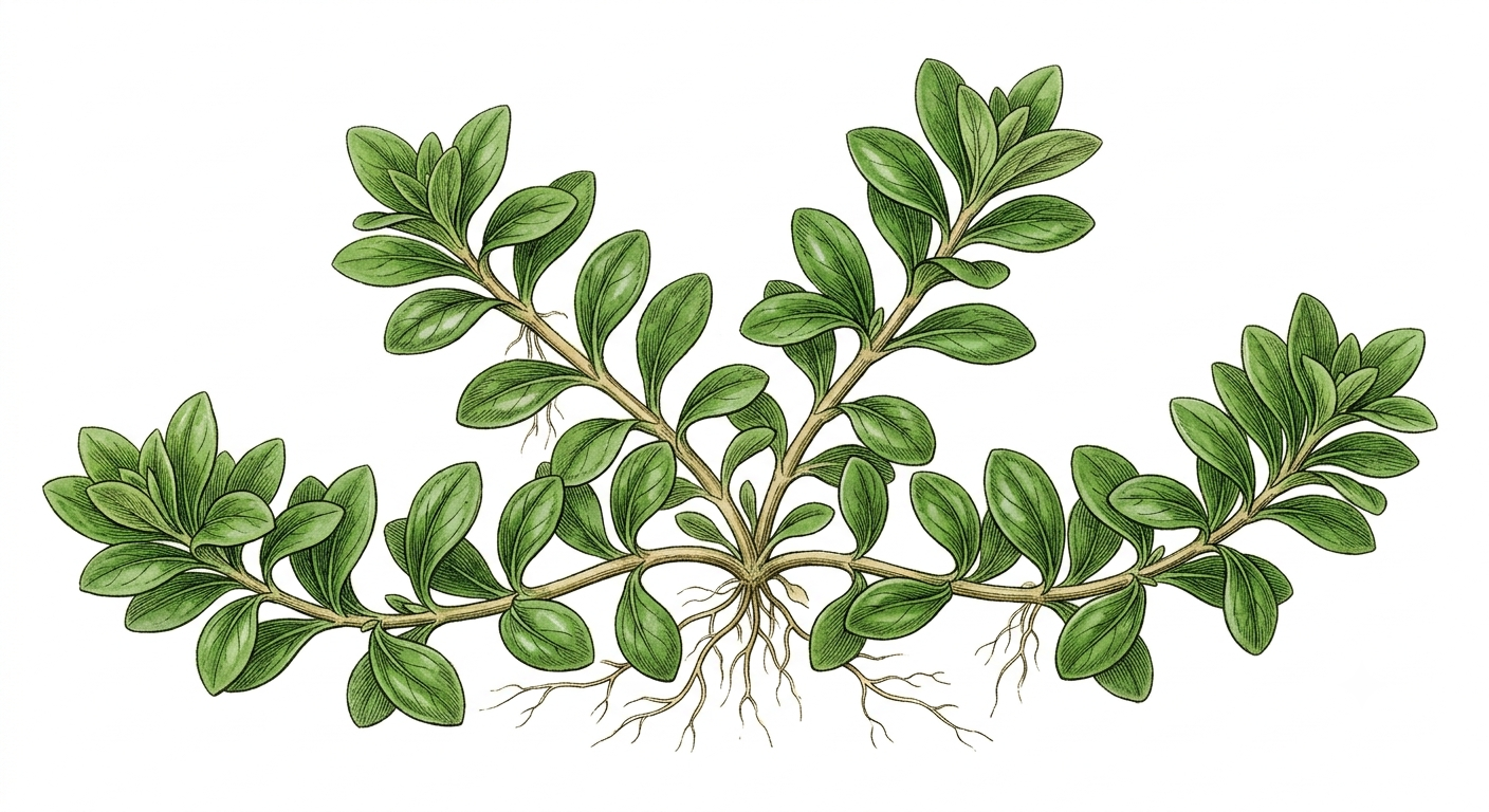 Staurogyne repens (Staurogyne repens) illustration
